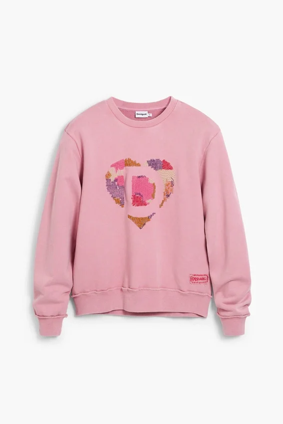 Sweatshirts mit Logo-Perlen Sweatshirts mit Logo-Perlen