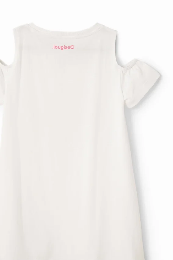 T-Shirt-Kleid mit Herzausschnitt T-Shirt-Kleid mit Herzausschnitt