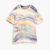 T-Shirt mit abstraktem Print T-Shirt mit abstraktem Print