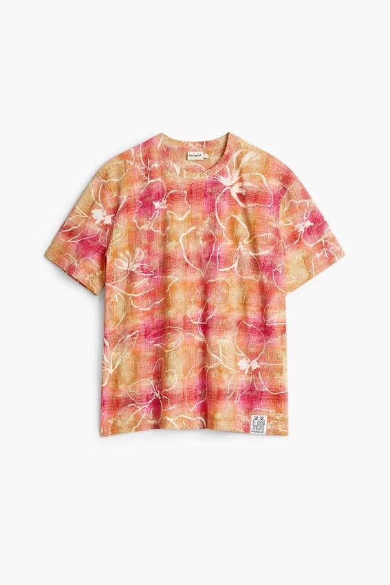 T-Shirt mit Arty Print T-Shirt mit Arty Print