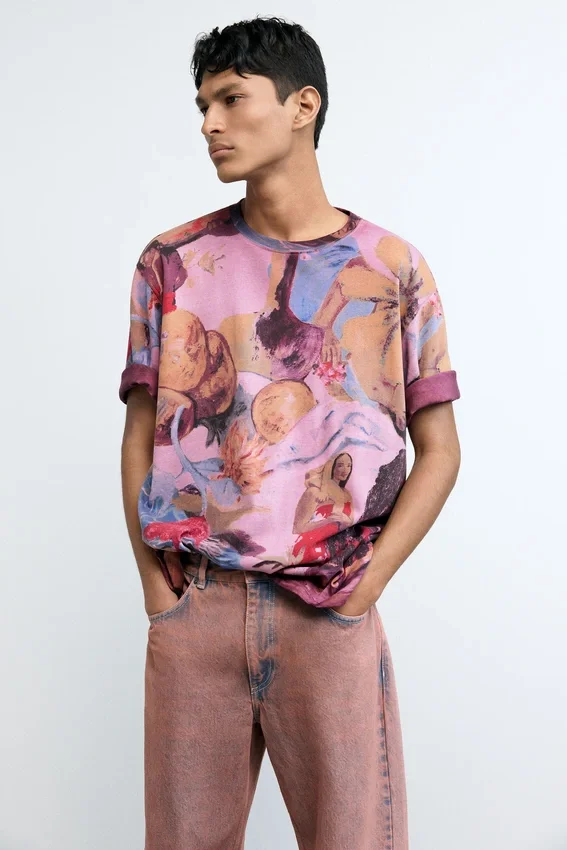T-Shirt mit Blumenprint T-Shirt mit Blumenprint