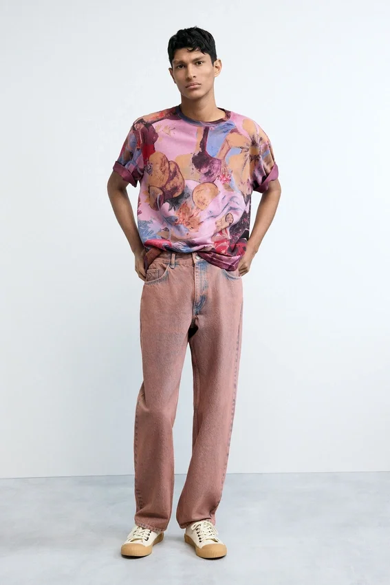 T-Shirt mit Blumenprint T-Shirt mit Blumenprint