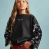 T-Shirt mit Dreiviertelärmeln und Sternen T-Shirt mit Dreiviertelärmeln und Sternen