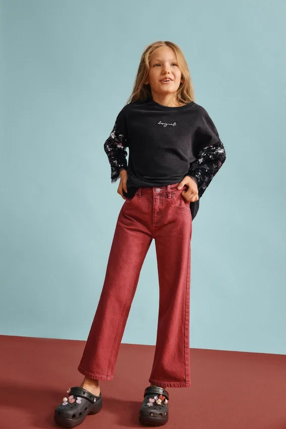 T-Shirt mit Dreiviertelärmeln und Sternen T-Shirt mit Dreiviertelärmeln und Sternen