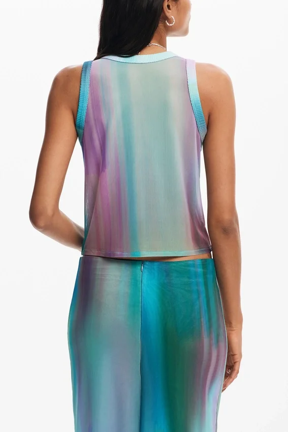 T-Shirt mit Fading-Effekt T-Shirt mit Fading-Effekt