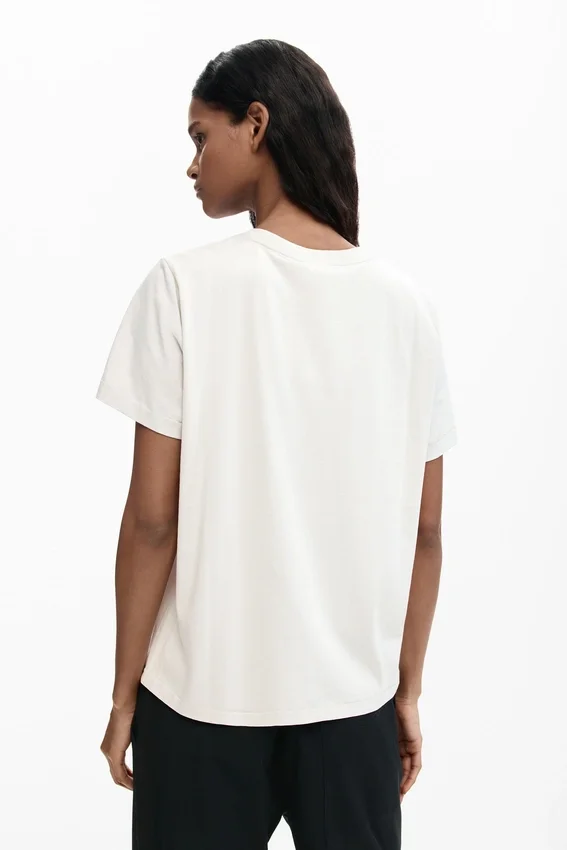 T-Shirt mit Gesichtsaufdruck T-Shirt mit Gesichtsaufdruck