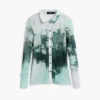 T-Shirt mit Knöpfen und Struktur T-Shirt mit Knöpfen und Struktur