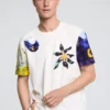 T-Shirt mit Kosmos-Print T-Shirt mit Kosmos-Print