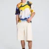 T-Shirt mit Kosmos-Print T-Shirt mit Kosmos-Print