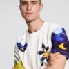 T-Shirt mit Kosmos-Print T-Shirt mit Kosmos-Print