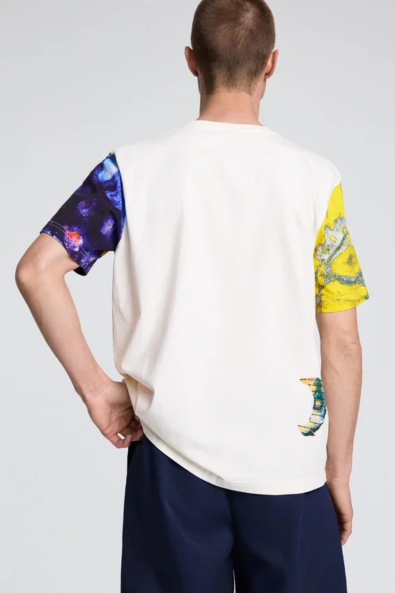 T-Shirt mit Kosmos-Print T-Shirt mit Kosmos-Print