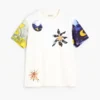 T-Shirt mit Kosmos-Print T-Shirt mit Kosmos-Print