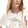T-Shirt mit Logo-Gesicht