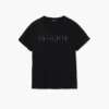 T-Shirt mit Nieten-Logo T-Shirt mit Nieten-Logo