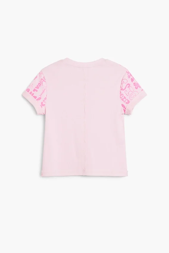 T-Shirt mit Schriftzug T-Shirt mit Schriftzug