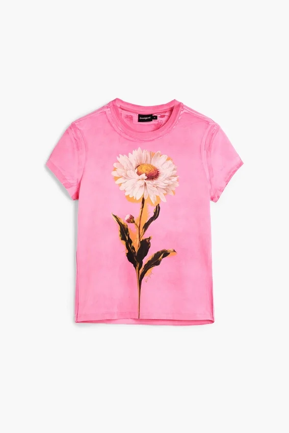 Tailliertes Daisy-T-Shirt Tailliertes Daisy-T-Shirt