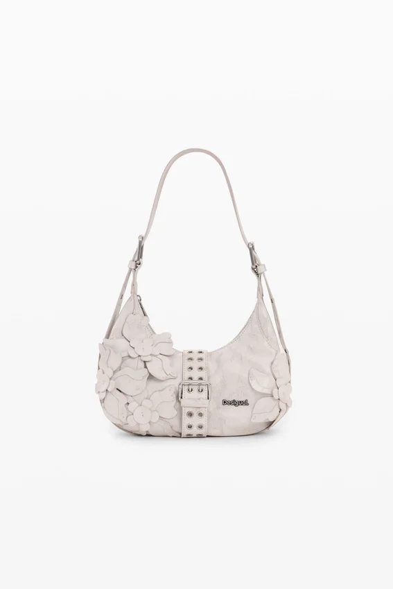 Tasche mit floralen Applikationen Tasche mit floralen Applikationen