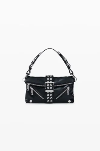 Tasche mit Schnalle in Lederoptik Tasche mit Schnalle in Lederoptik