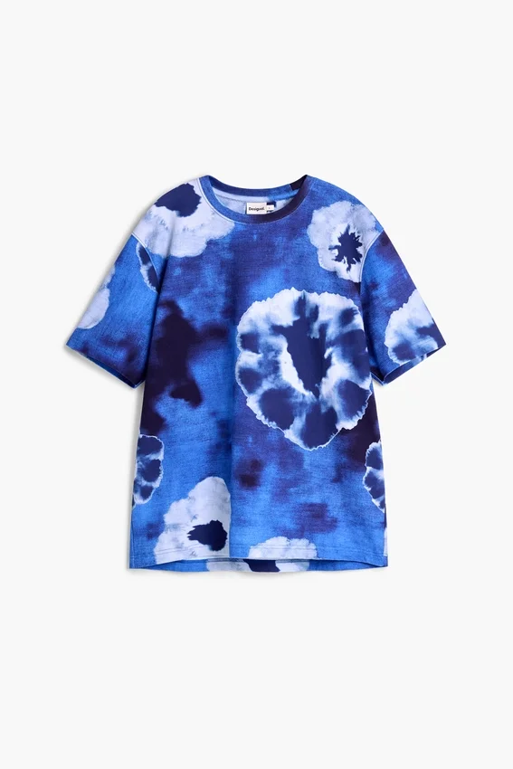 Tie-Dye-Blumen-Hemd Tie-Dye-Blumen-Hemd