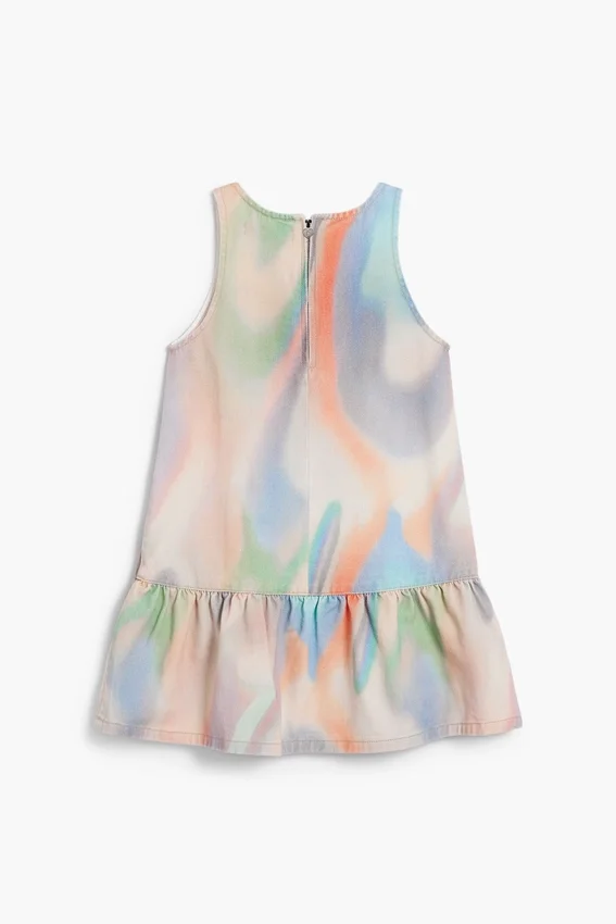 Tie-Dye-Jeans-Kleid Tie-Dye-Jeans-Kleid
