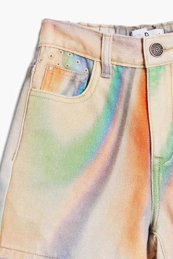 Tie-Dye-Jeansshorts Tie-Dye-Jeansshorts