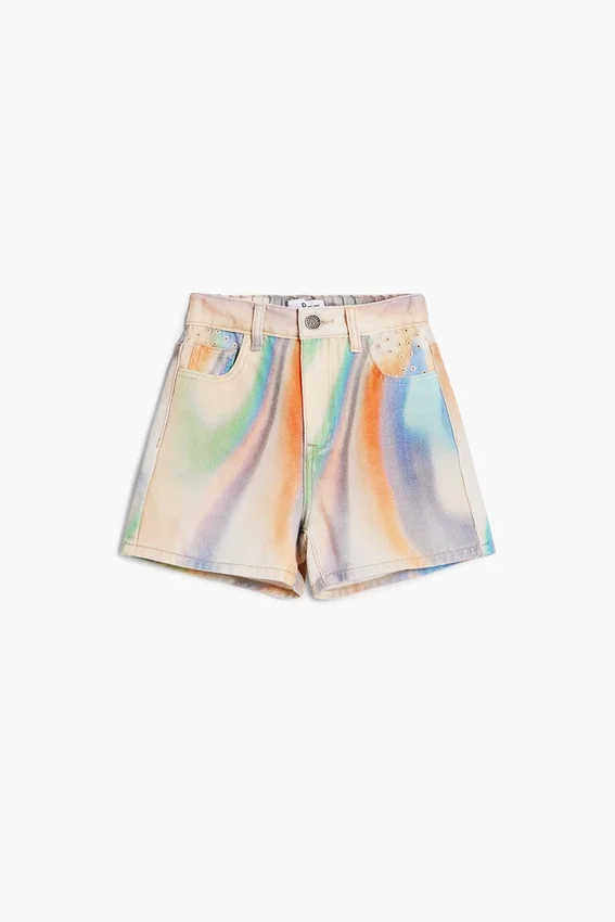 Tie-Dye-Jeansshorts Tie-Dye-Jeansshorts