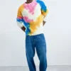 Tie-Dye-Pullover