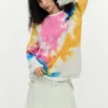 Tie-Dye-Pullover