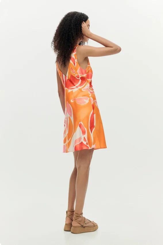 Trägerkleid mit Blütenprint Trägerkleid mit Blütenprint