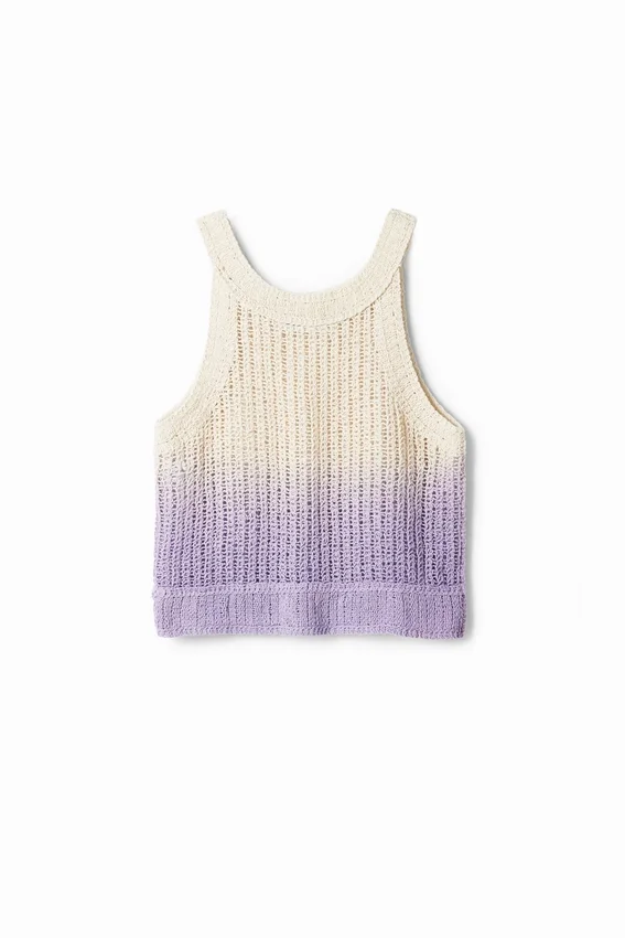 Tricot-Oberteil mit Farbverlauf Tricot-Oberteil mit Farbverlauf