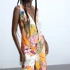 Tropischer Wickel-Jumpsuit Tropischer Wickel-Jumpsuit