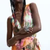 Tropischer Wickel-Jumpsuit Tropischer Wickel-Jumpsuit