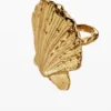 Vergoldeter Muschelring Zalio Vergoldeter Muschelring Zalio