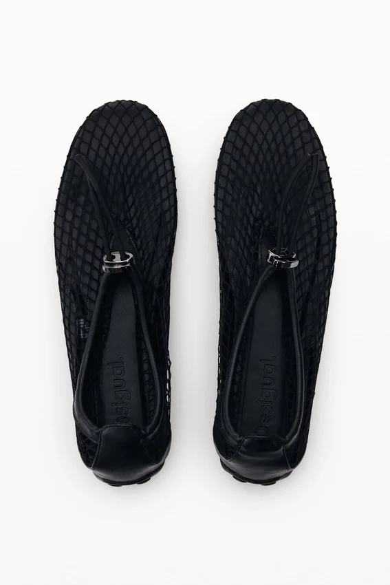 Verstellbare flache Ballerinas Verstellbare flache Ballerinas