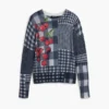 Vichy-Frucht-Pullover Vichy-Frucht-Pullover