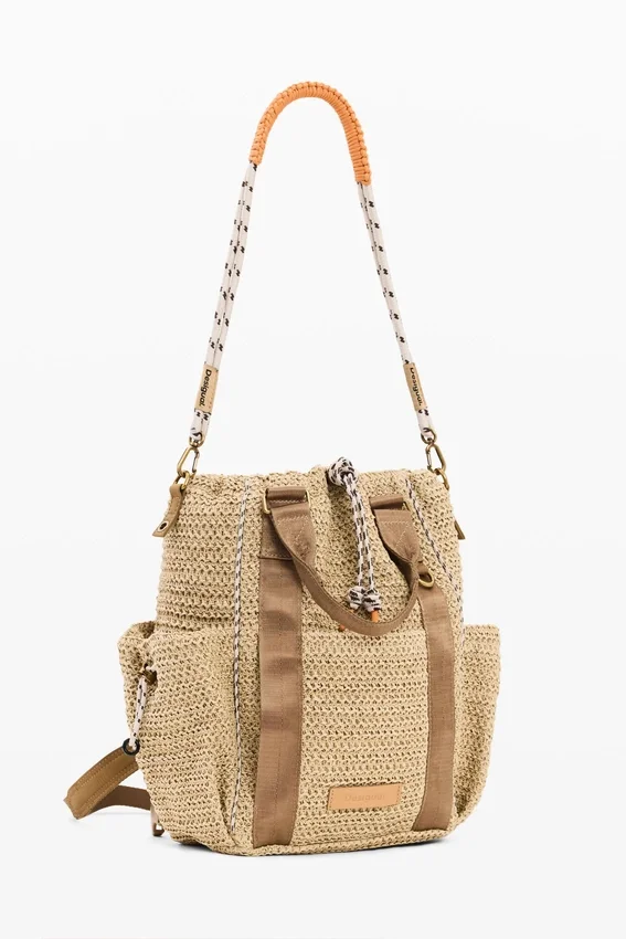 Voyager Raffia-Rucksack Voyager Raffia-Rucksack