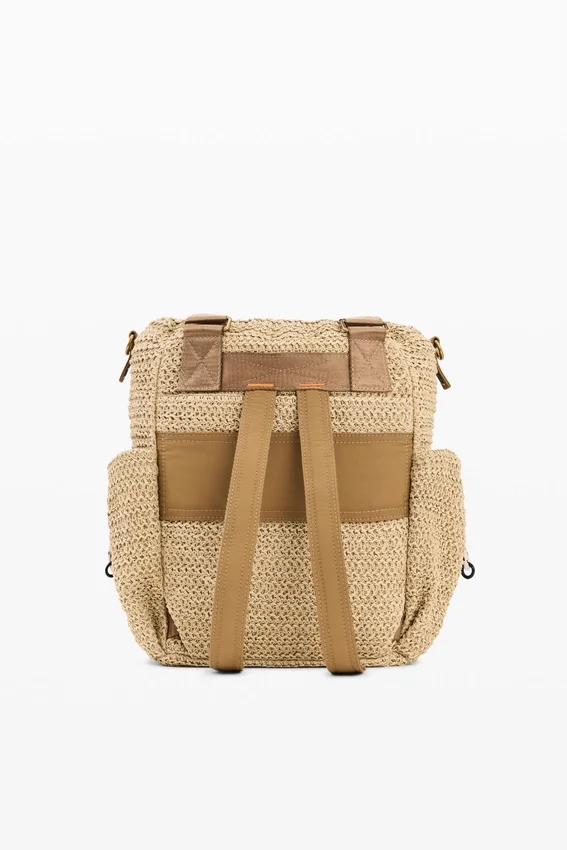 Voyager Raffia-Rucksack Voyager Raffia-Rucksack