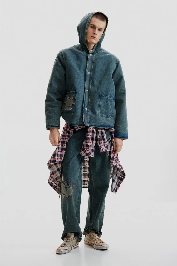 Wendbare Mickey™-Jeansjacke Wendbare Mickey™-Jeansjacke
