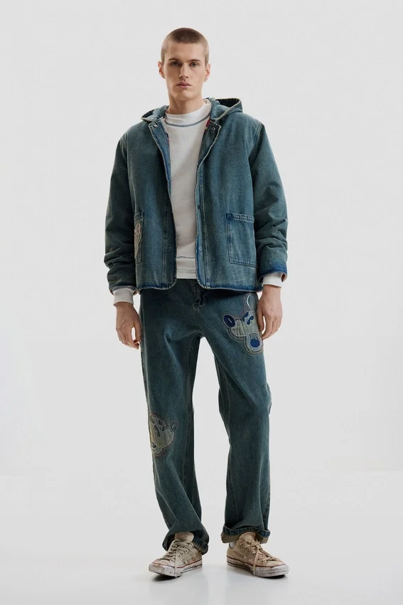 Wendbare Mickey™-Jeansjacke Wendbare Mickey™-Jeansjacke