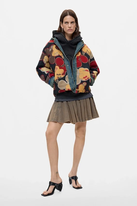 Wendbare Mickey™-Jeansjacke Wendbare Mickey™-Jeansjacke