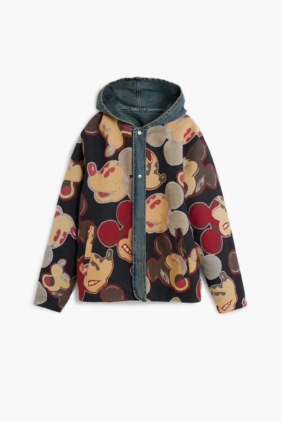 Wendbare Mickey™-Jeansjacke Wendbare Mickey™-Jeansjacke