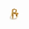Zalio vergoldeter Ring mit dem Buchstaben R Zalio vergoldeter Ring mit dem Buchstaben R