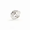 Zalio versilberter Ring mit Botschaft