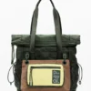 Zweifarbiger gewachster Voyager-Rucksack Zweifarbiger gewachster Voyager-Rucksack