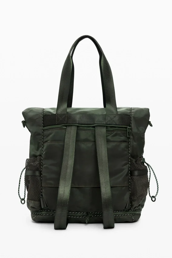 Zweifarbiger gewachster Voyager-Rucksack Zweifarbiger gewachster Voyager-Rucksack