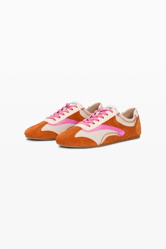 Zweifarbiger Sneaker Zweifarbiger Sneaker