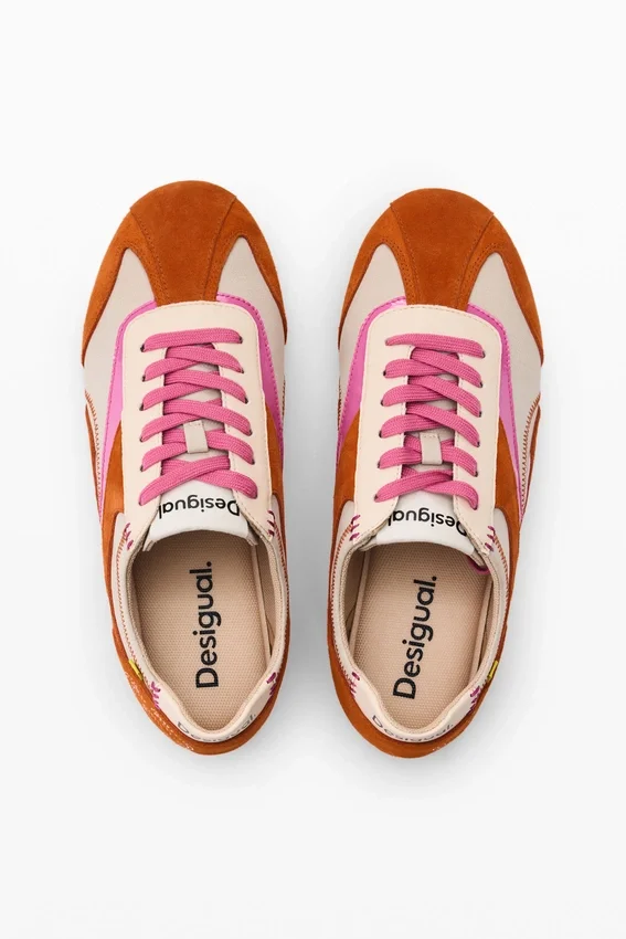 Zweifarbiger Sneaker Zweifarbiger Sneaker