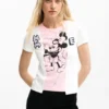 Zweifarbiges Mickey Mouse™ T-Shirt Zweifarbiges Mickey Mouse™ T-Shirt