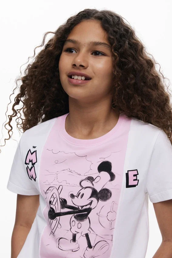 Zweifarbiges Mickey Mouse™ T-Shirt Zweifarbiges Mickey Mouse™ T-Shirt
