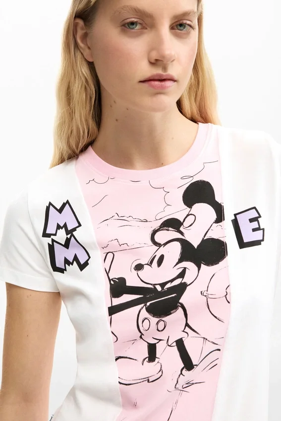 Zweifarbiges Mickey Mouse™ T-Shirt Zweifarbiges Mickey Mouse™ T-Shirt
